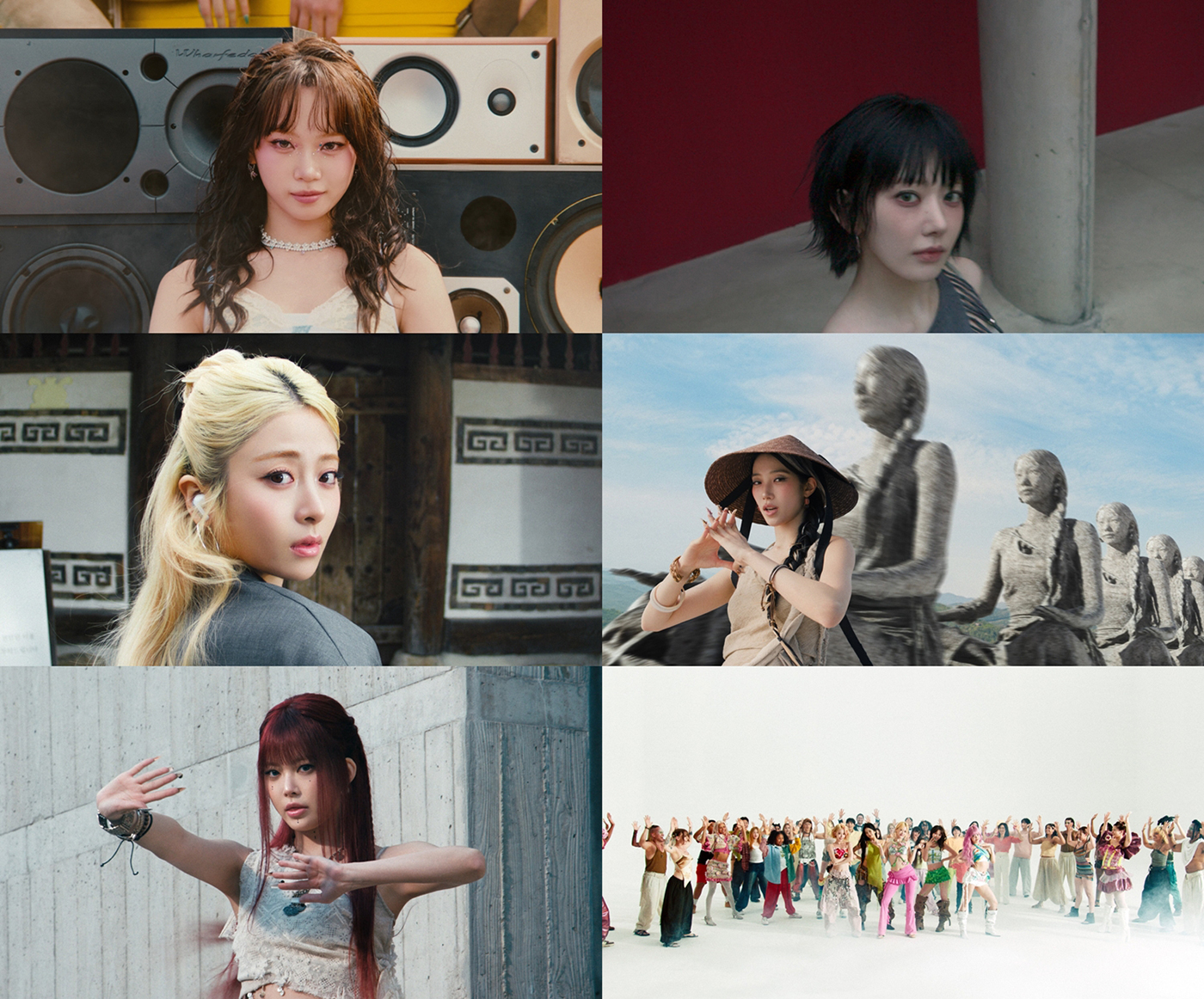 LE SSERAFIM、2ndスタジオアルバムタイトル曲「BOOMPALA」MV公開！Googleとコラボレーション