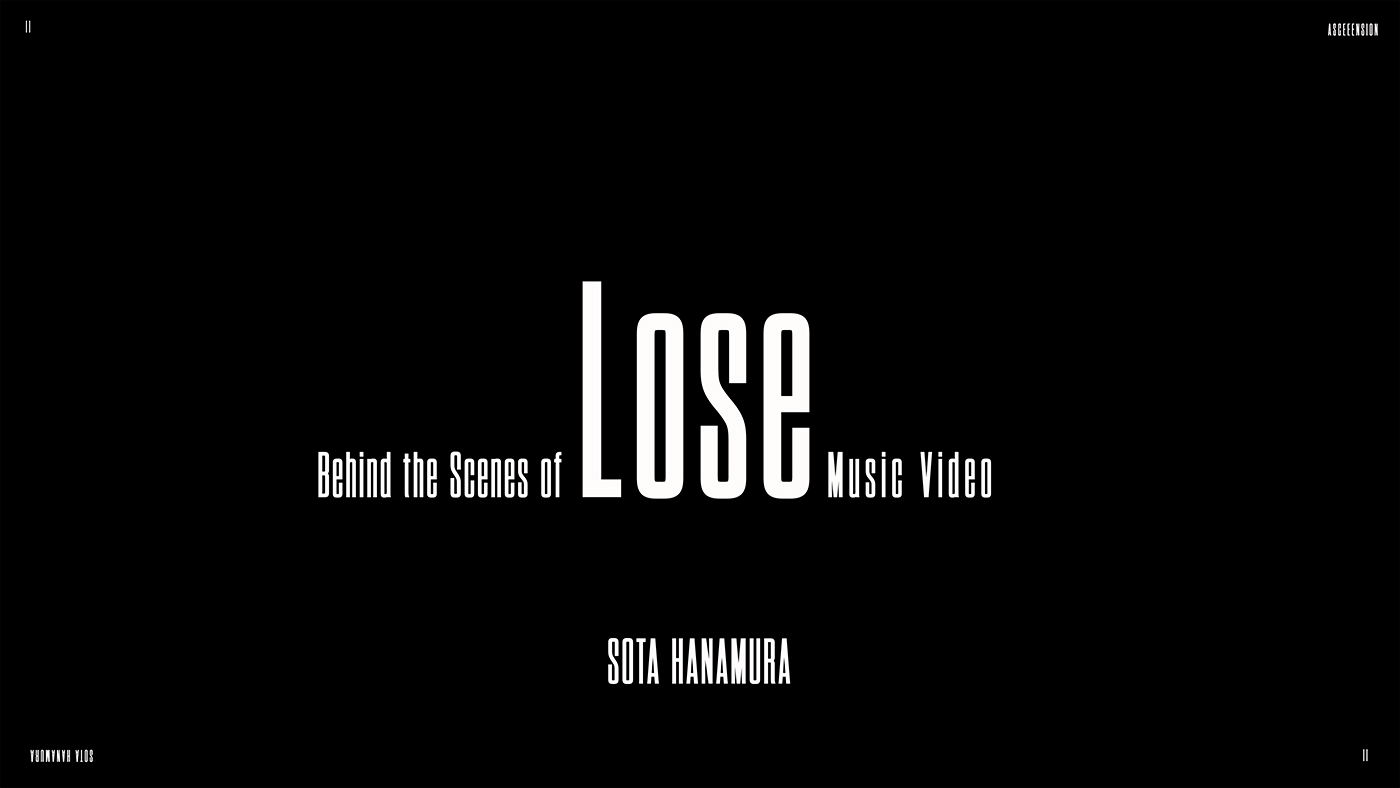 SOTA HANAMURA（Da-iCE花村想太）「Lose」MV撮影の裏側を楽しめるBehind The Scenes映像公開