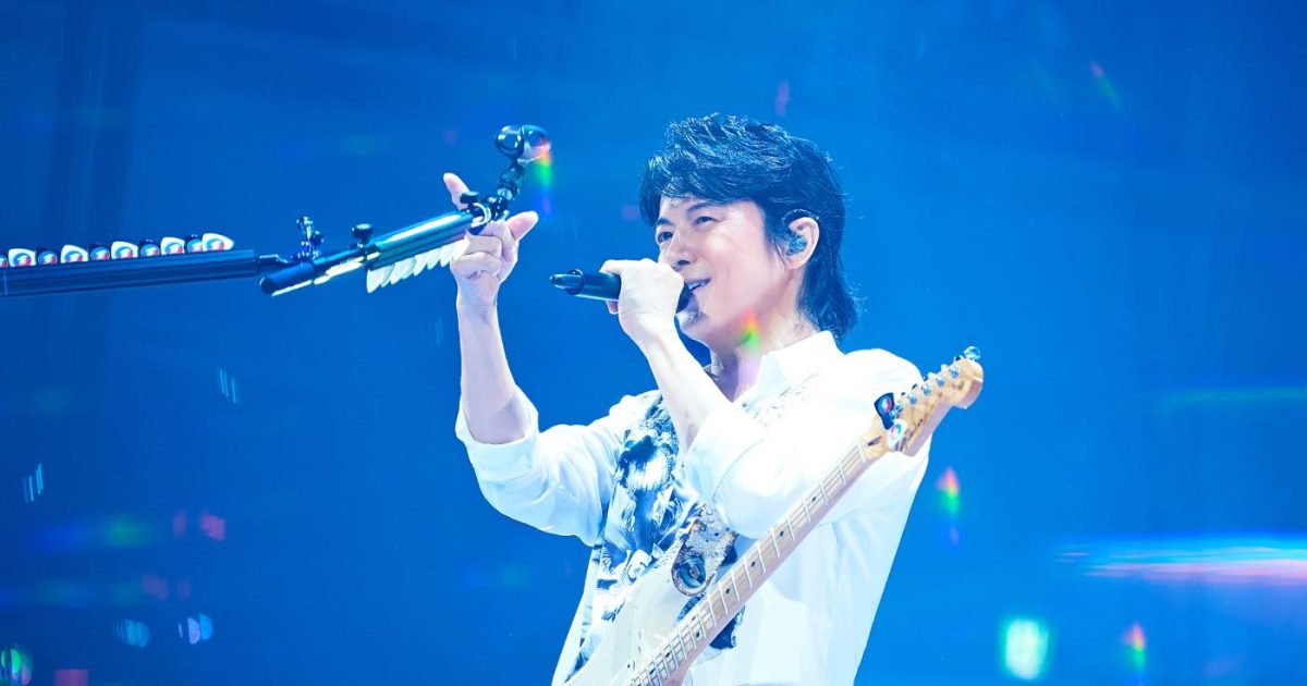 ライブレポート】福山雅治が“ライブハウス武道館”でニューアルバム