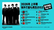 米津玄師「IRIS OUT」が1位を獲得！Amazon Music日本で最も再生された楽曲「2026年上半期 Top 50」公開 - 画像一覧（2/2）