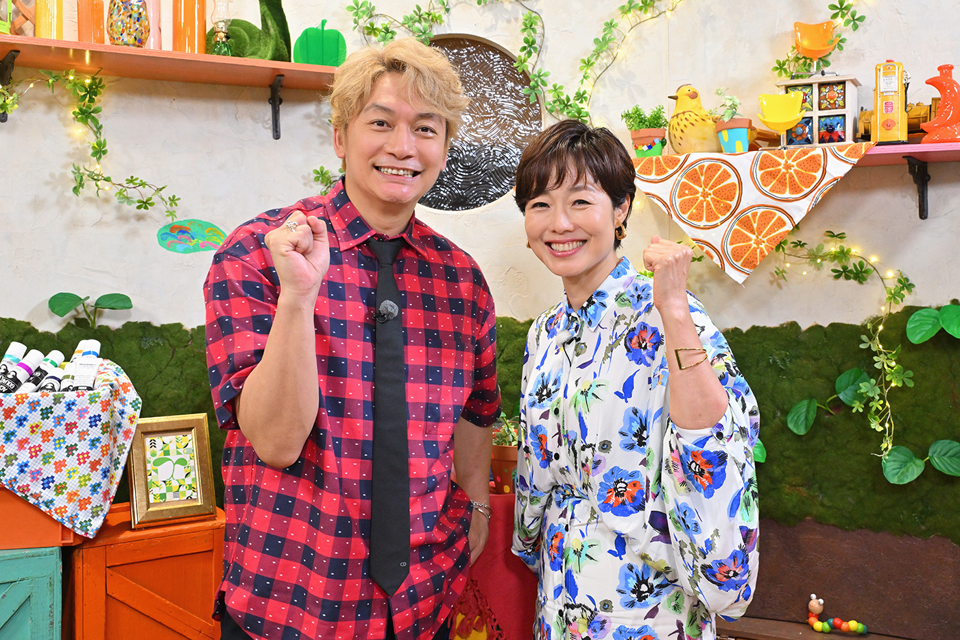 香取慎吾『しんごの芽』で有働由美子とタッグ！「今日は一番ゆるい香取慎吾だったと思います」（香取）