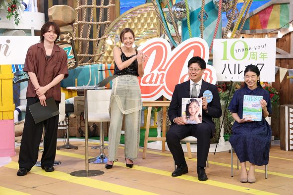 『timeleszファミリア』が『CanCam』編集部に潜入！寺西拓人は女性誌の表紙風撮影に挑戦