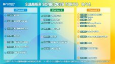 『SUMMER SONIC 2026』配信タイムテーブル公開 - 画像一覧（2/4）