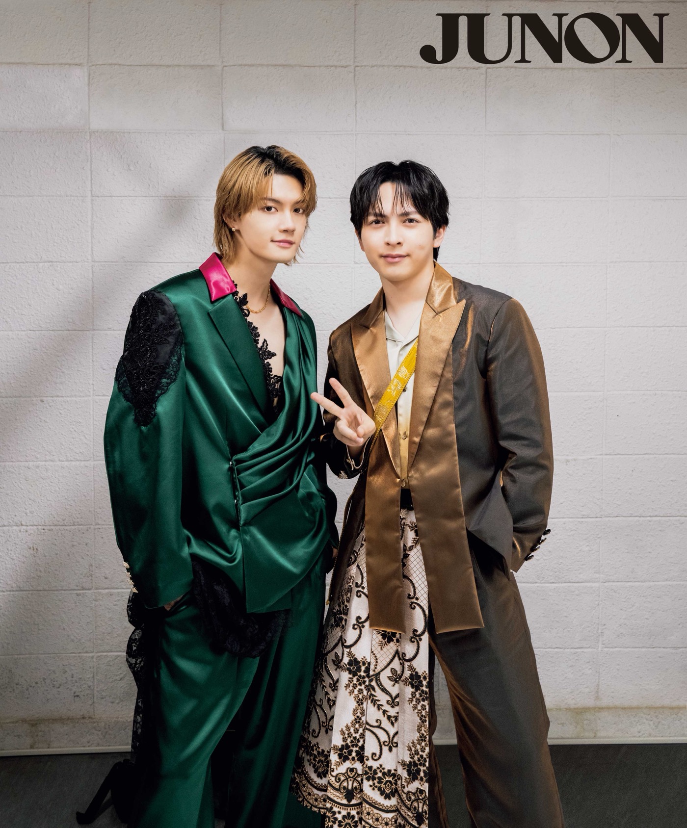M!LK佐野勇斗＆吉田仁人のユニット曲「罪と罰と雨とキス」MV撮影現場に『JUNON』が独占密着