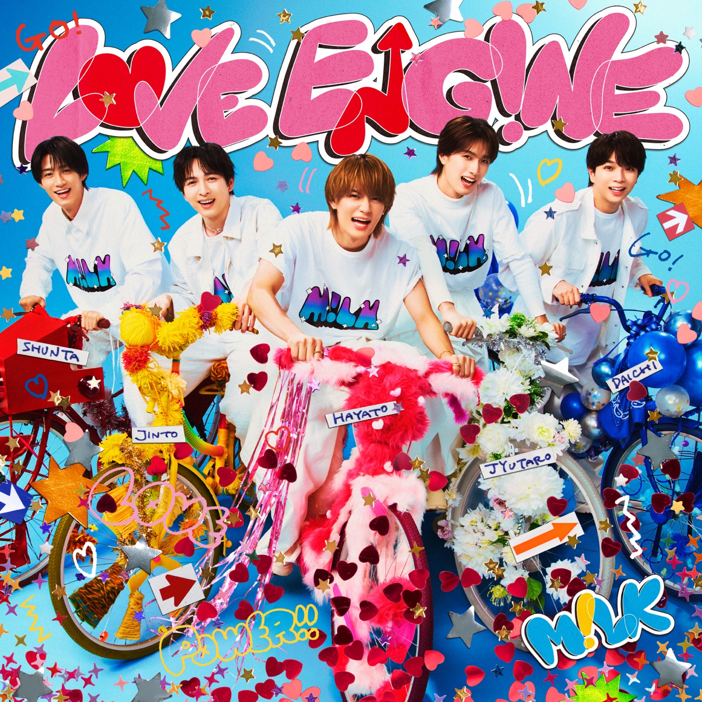 M!LKミニアルバム『LOVE ENG!NE』収録曲公開！リード曲「時空超えてユニバース」先行配信決定