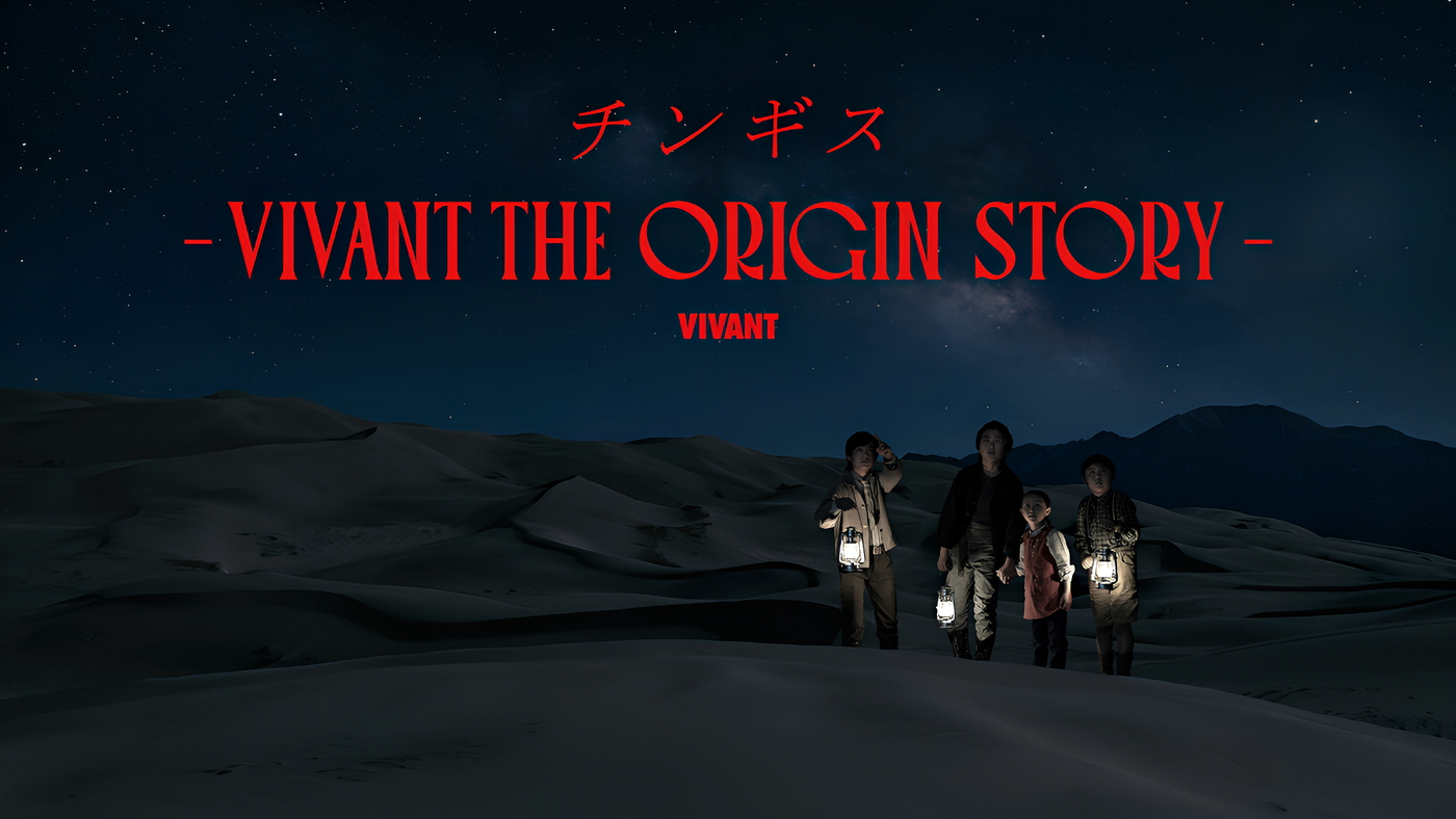 『VIVANT』サイドストーリー『チンギス―VIVANT THE ORIGIN STORY』配信決定！ 正名僕蔵・松井玲奈らが出演