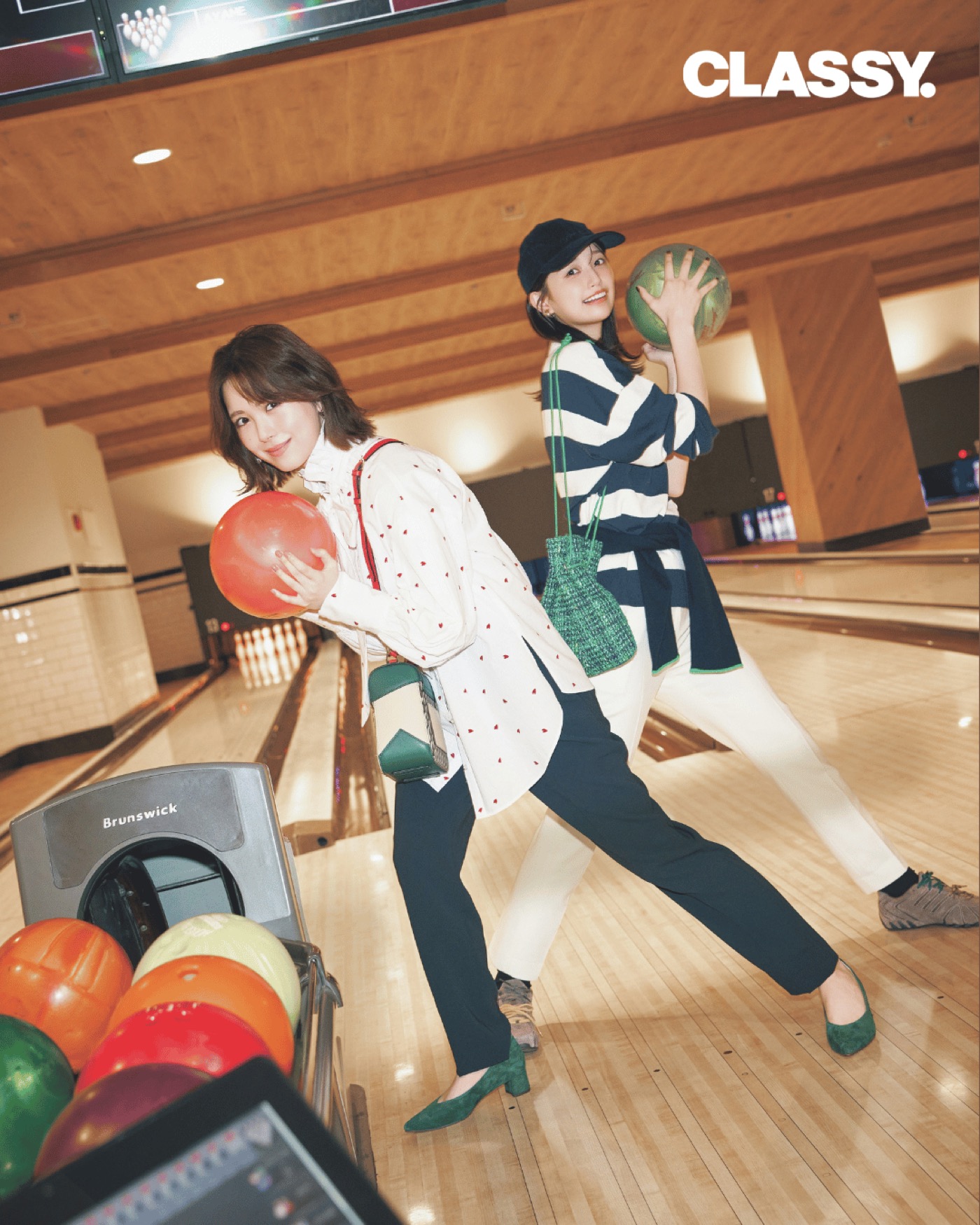 乃木坂46筒井あやめ＆五百城茉央『CLASSY.』初登場！正反対の休日ファッションに挑戦