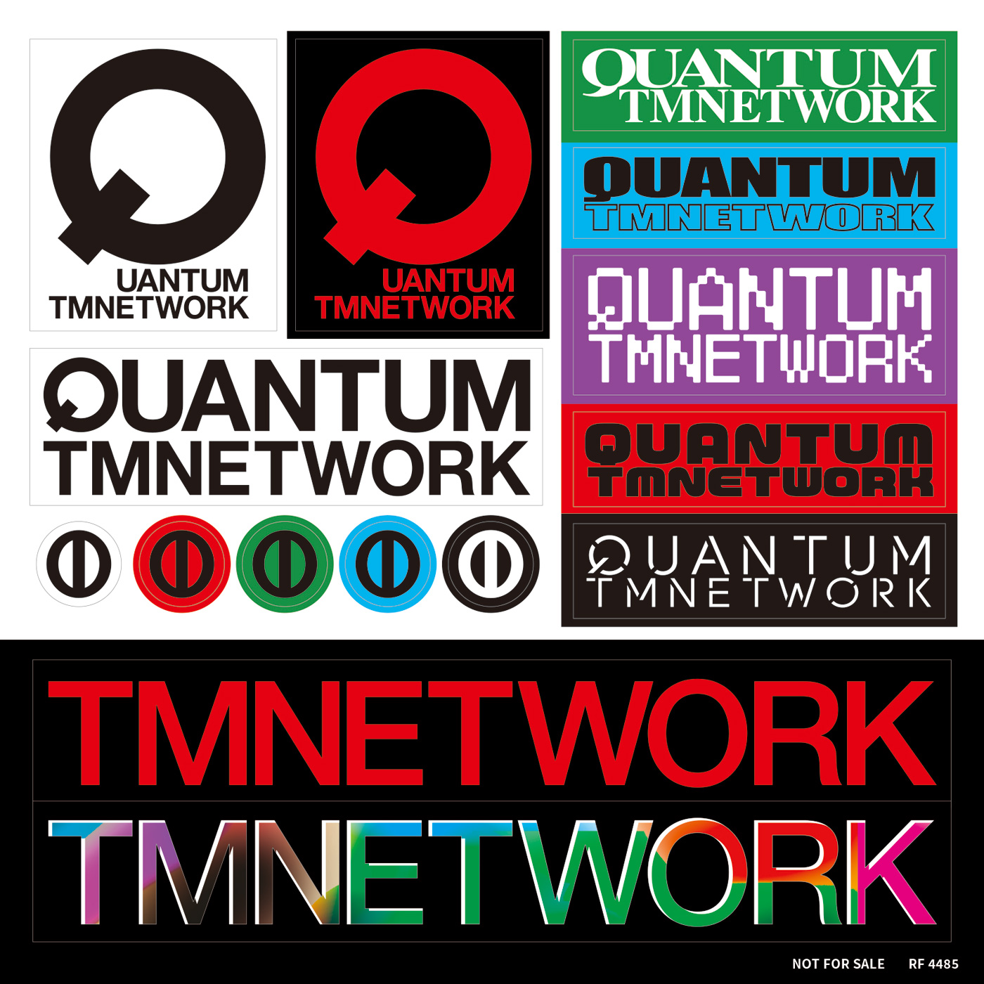 『QUANTUM』CDステッカー