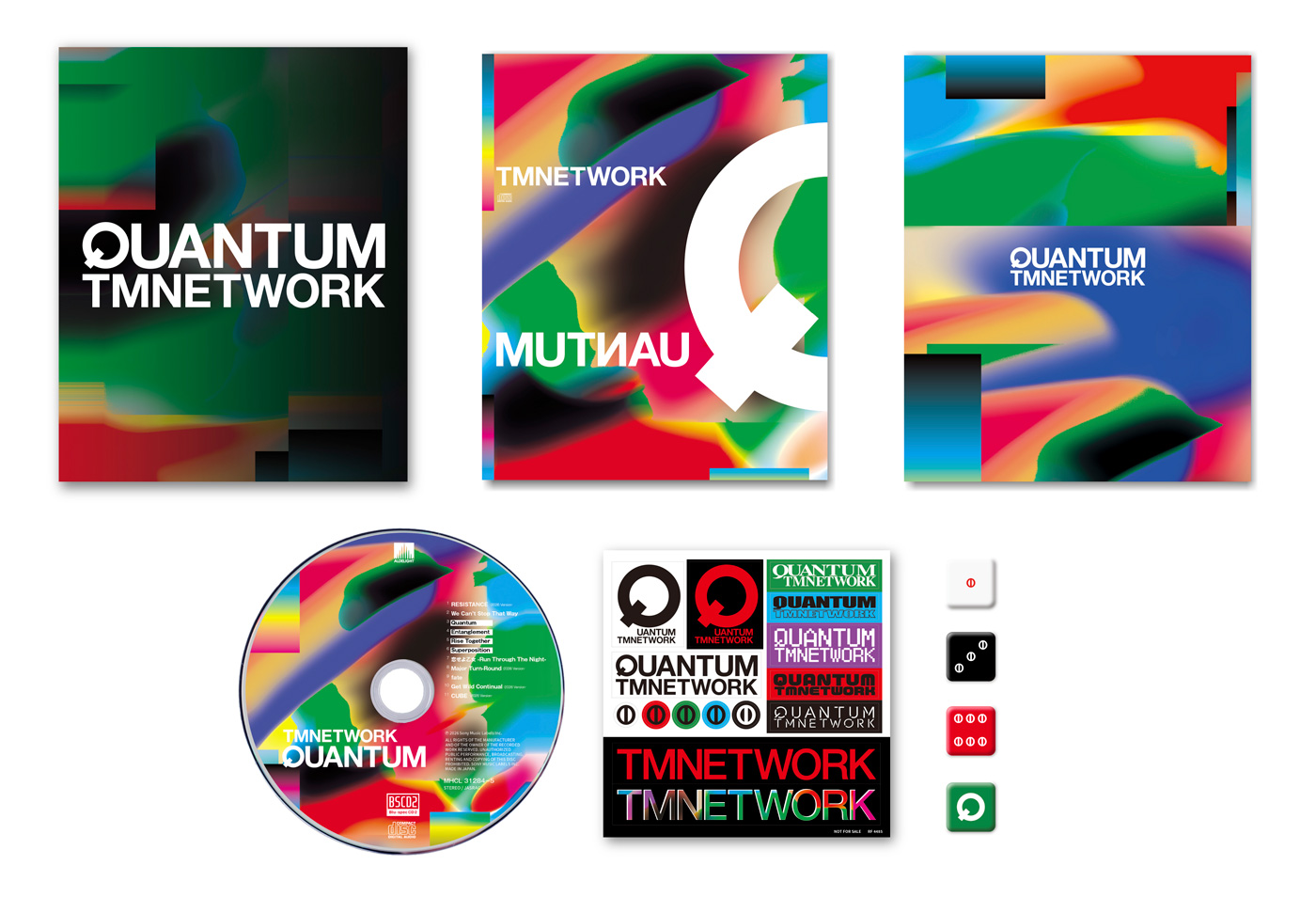 『QUANTUM』CD初回生産限定盤封入物一覧