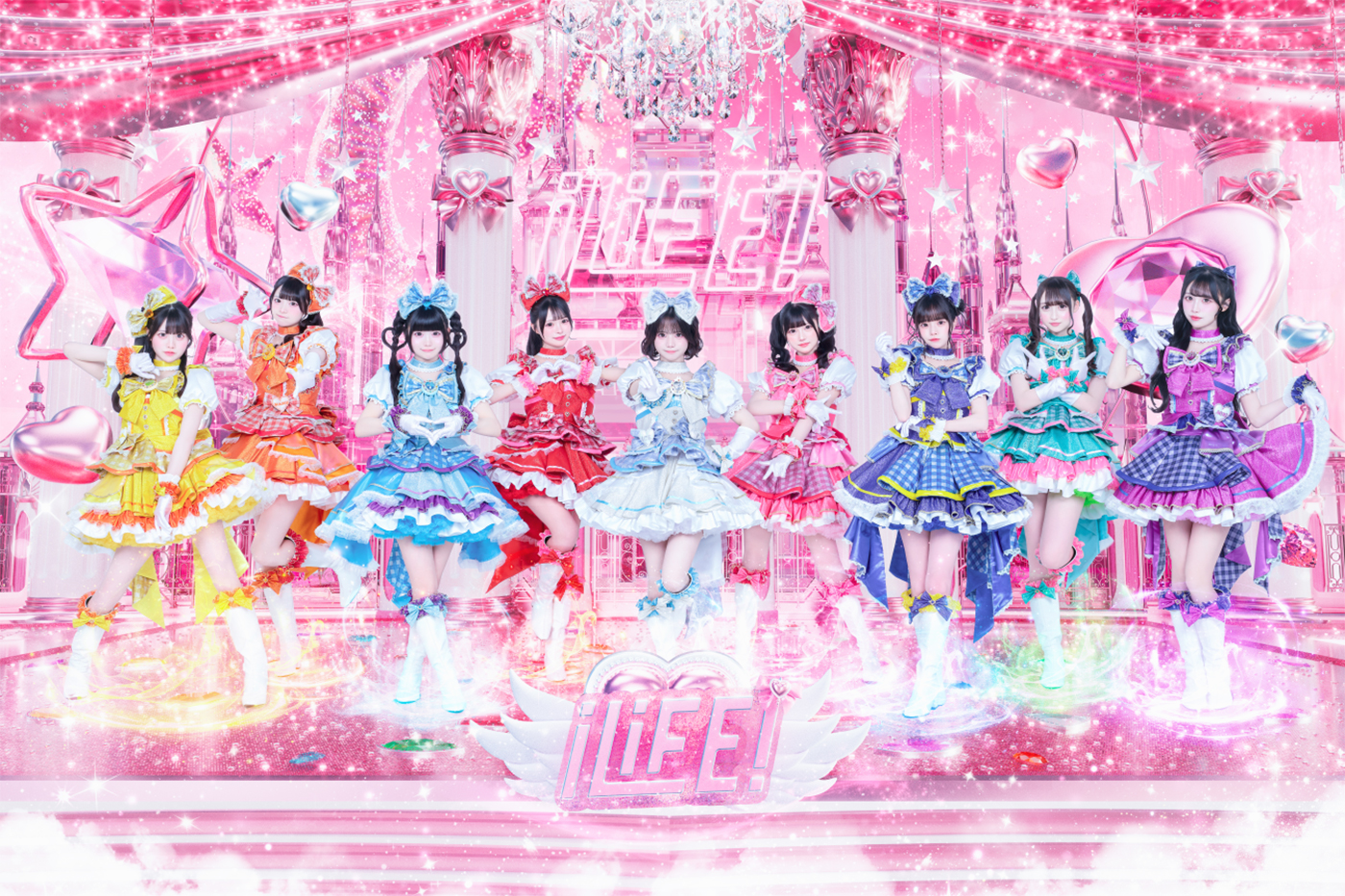iLiFE!、メジャー第1弾シングル「アイドルライフメガパック」リリース決定！SNSで話題の「きゃわぽっぴんどぅー」の新録バージョンも収録