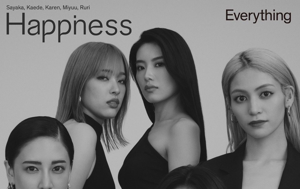 Happiness、5人体制初となるアーティスト写真＆新曲ジャケット写真解禁