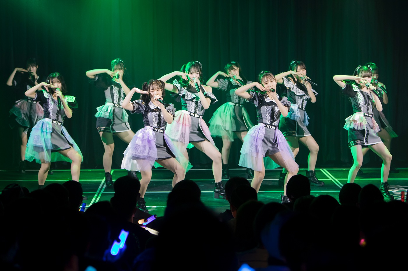 NMB48 9期生 写真 NMB48、『2023新春特別公演』『9期生特別公演』 の初出しライブ