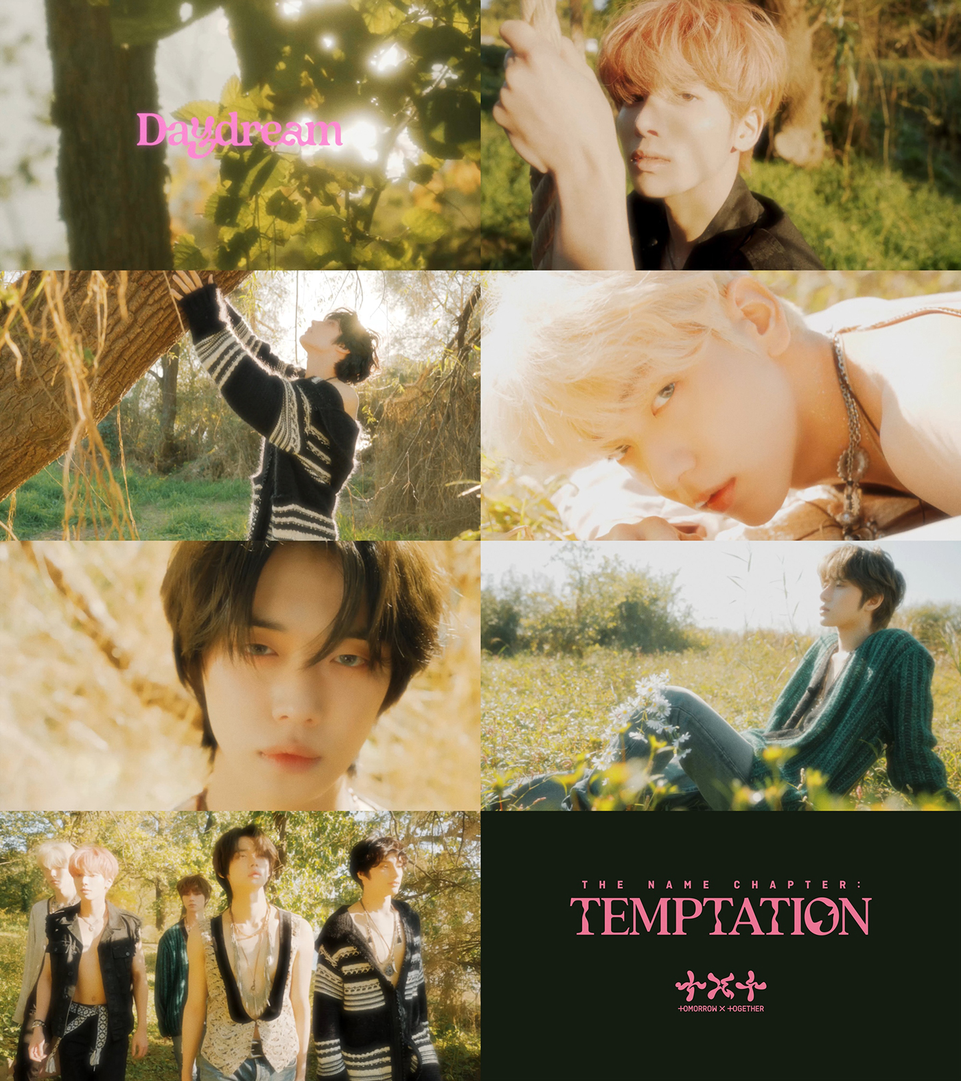 TOMORROW X TOGETHER、ニューアルバム『The Name Chapter: TEMPTATION』のコンセプトクリップ公開