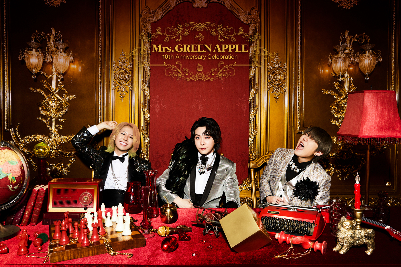 Mrs. GREEN APPLE、バンド結成10周年を記念したスペシャルサイト開設！ 対バンライブの出演アーティストも発表