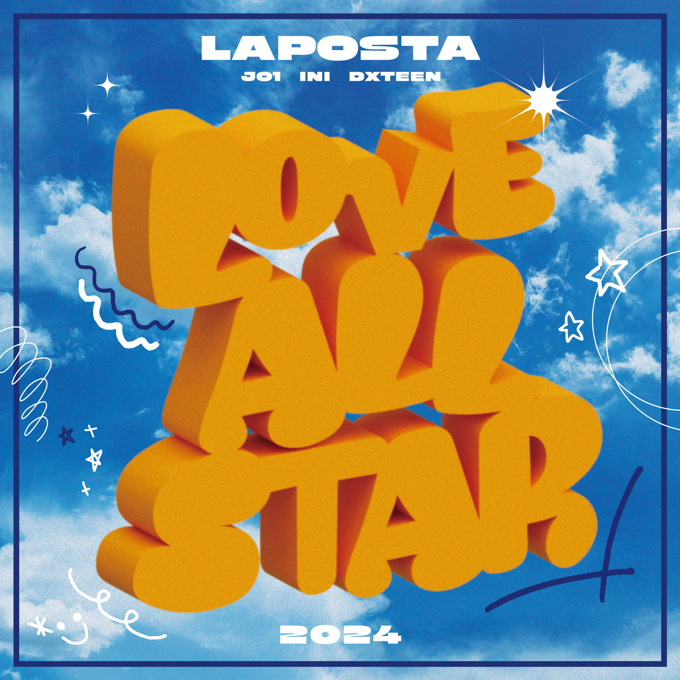 JO1、INI、DXTEEN『LAPOSTA』のテーマ曲「LOVE ALL STAR」をサプライズ配信 - 画像一覧（1/3）