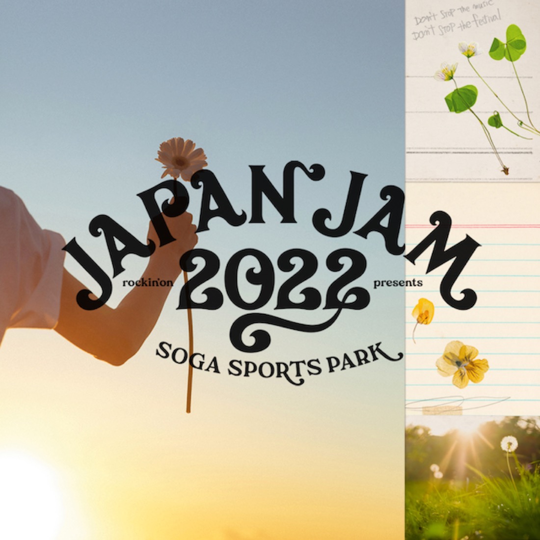 『JAPAN JAM 2022』、yama、スカパラらの出演＆日別出演アーティストを発表