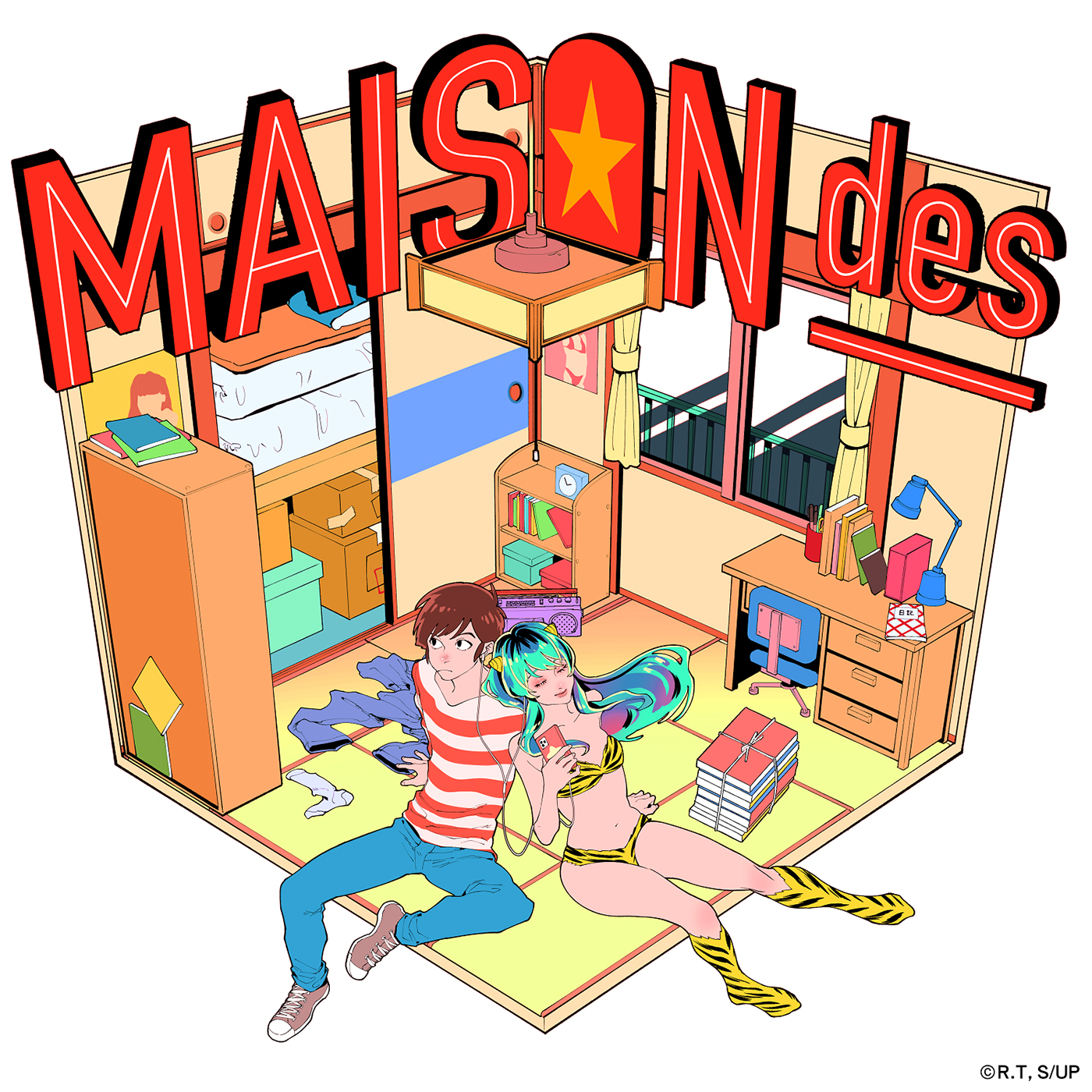 MAISONdes、新作ミニアルバム『ノイジールーム』発売決定！ アニメ『うる星やつら』OP＆ED曲など全6曲収録 - 画像一覧（2/2）