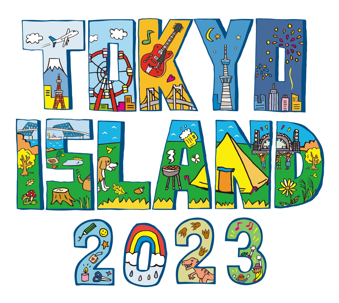 東京の都心で音楽とキャンプを満喫できるフェスティバル『TOKYO ISLAND 2023』開催決定 - 画像一覧（1/1）