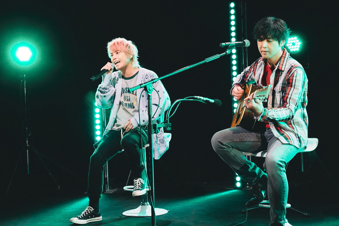 手越祐也、自身のレギュラー番組で藤巻亮太と「Sunshine」「3月9日」をスペシャルセッション