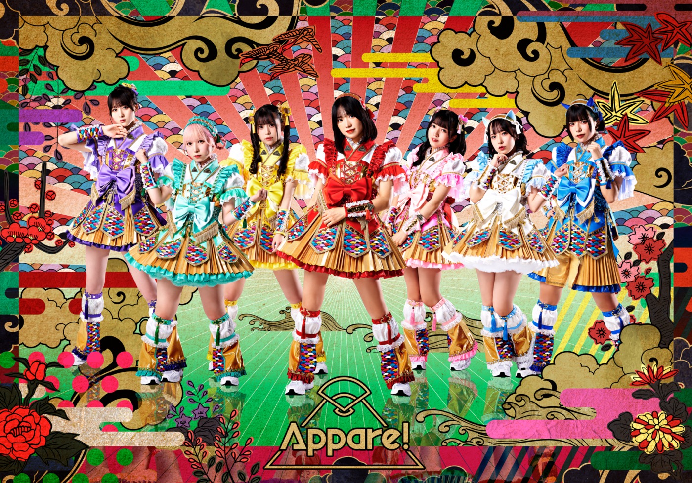 日テレ『スッキリ』でも話題に！ どんな場所でも、どんな相手とも戦える次世代ライブアイドル・Appare!が両A面シングルをリリース