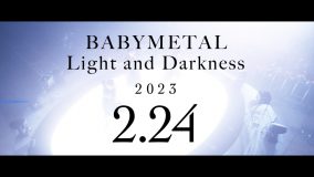 BABYMETAL、『THE OTHER ONE』からの第4弾先行配信楽曲「Light and Darkness」ティーザー映像#1を公開