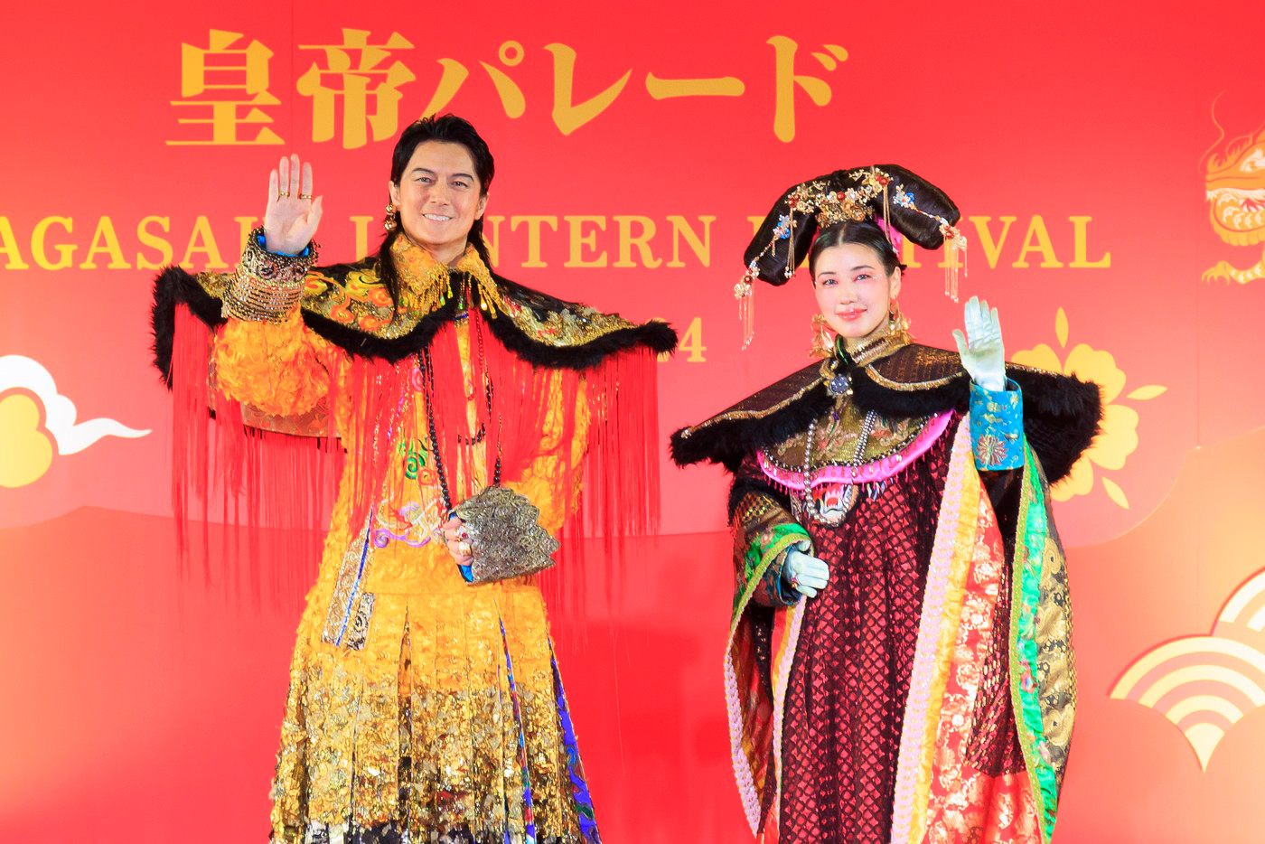 レポート】福山雅治『長崎ランタンフェスティバル 皇帝パレード