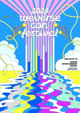 HYBE主催のグローバル音楽フェス『2024 Weverse Con Festival』が韓国で開催決定