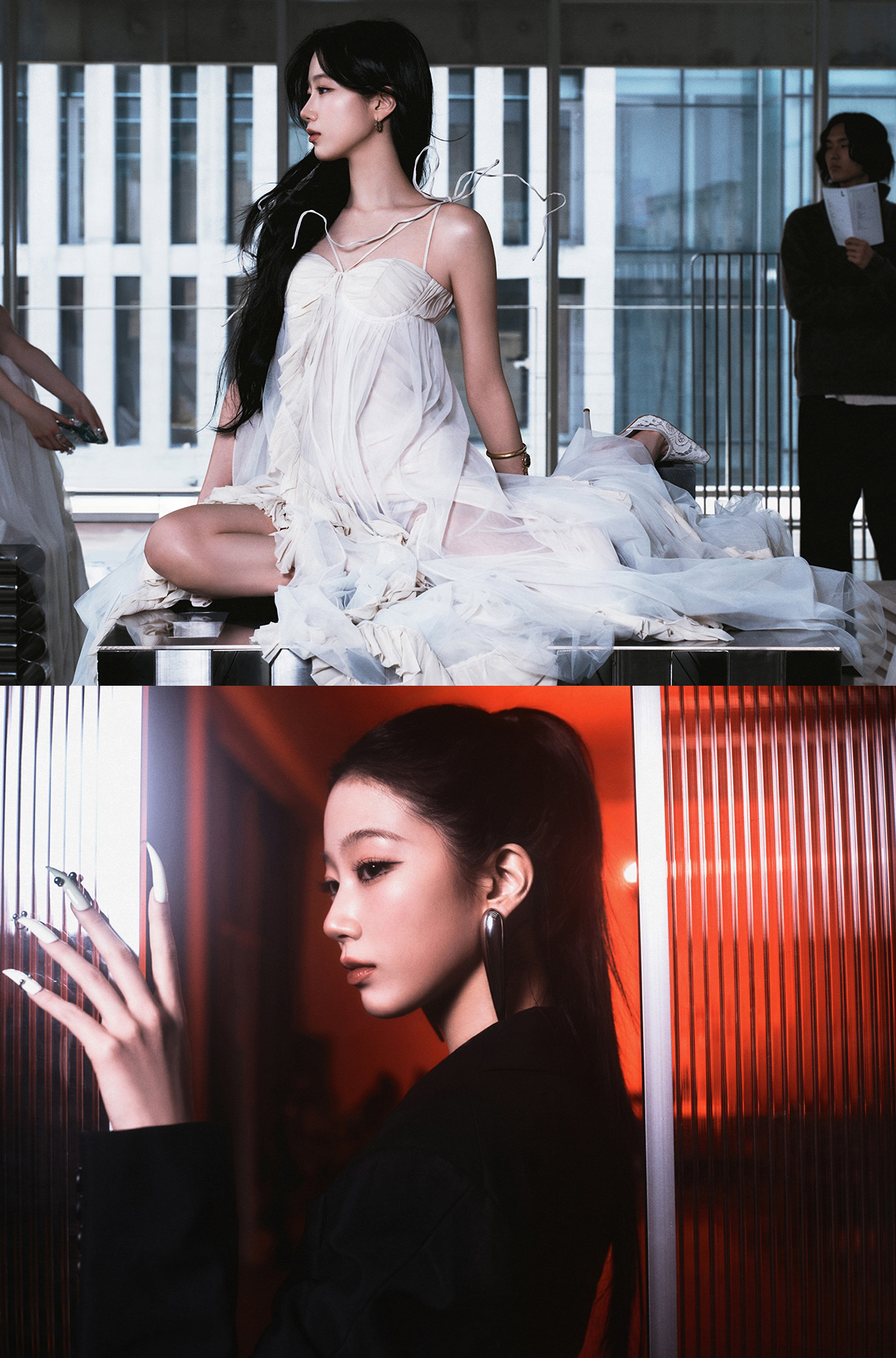 LE SSERAFIMが5thミニアルバム『HOT』の4つ目のコンセプト公開！対照的なふたつの演出で「ギャップある魅力」を表現 - 画像一覧（5/7）