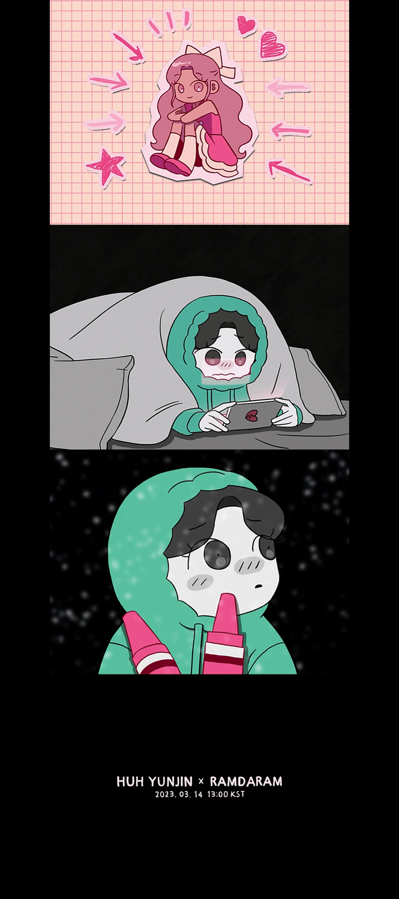 HUH YUNJIN（LE SSERAFIM）、3曲目の自作曲をデジタルリリース！MVのティザー映像もサプライズ公開