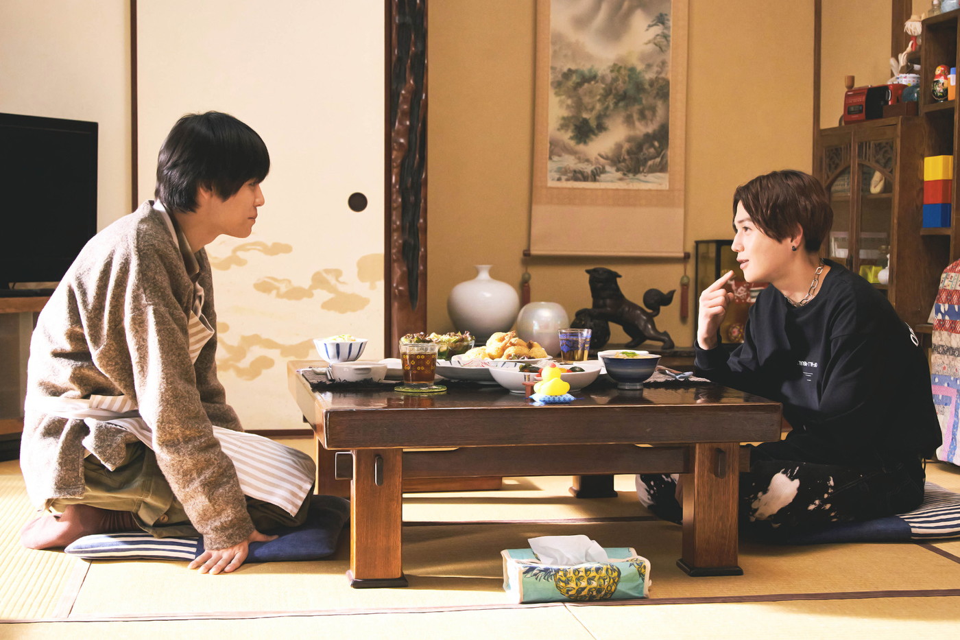 萩原利久×八木勇征（FANTASTICS）W主演『劇場版　美しい彼～eternal～』より、平良と清居の食事シーン写真公開