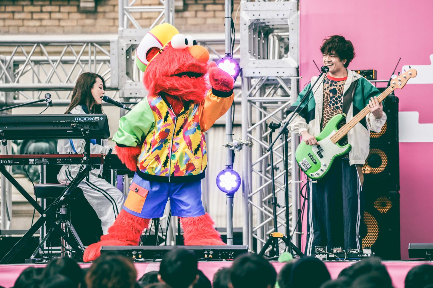 【ライブレポート】緑黄色社会、豪華セットリストで『セサミストリート』とコラボも！ 学生に忘れられない思い出を届けるイベント『ユニ春！ライブ 2024』3日目レポート - 画像一覧（9/14）