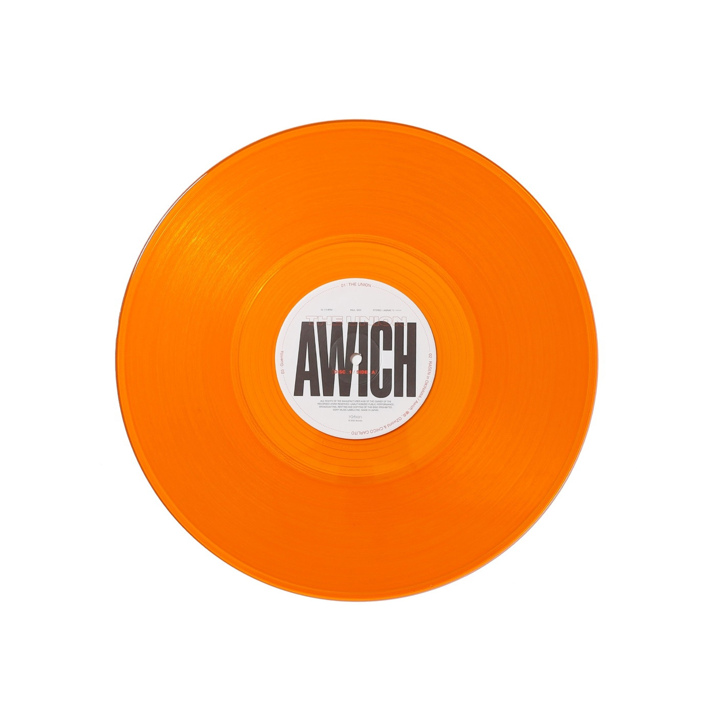 Awich最新アルバム『THE UNION』のアナログ＆CDパッケージ発売！ LP＆CD限定盤のビジュアルも公開 - 画像一覧（3/11）
