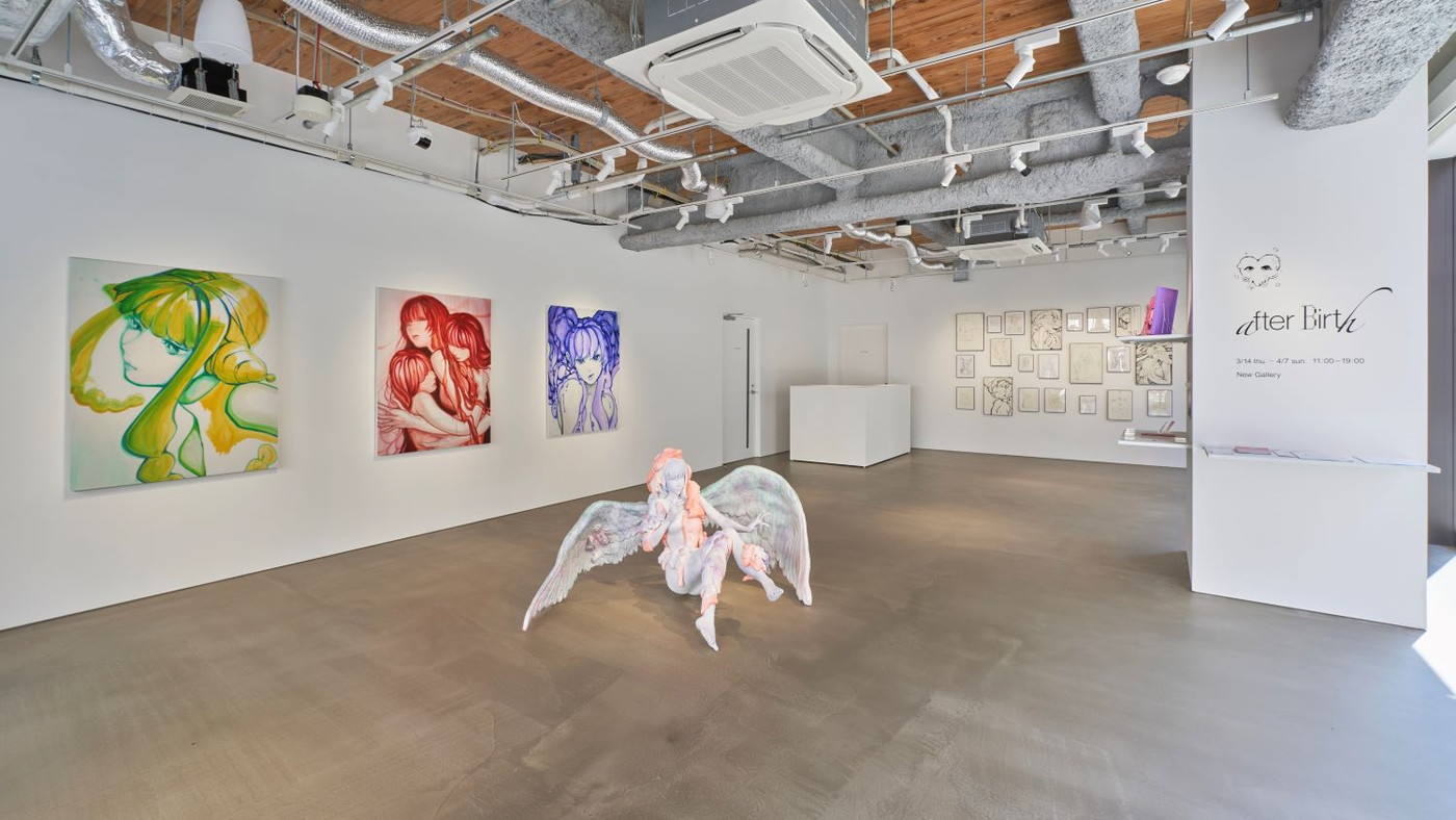 “藍にいな”から“nina”へ。nina初個展『AfterBirth』が東京・神保町「New Gallery」にてスタート - 画像一覧（11/11）