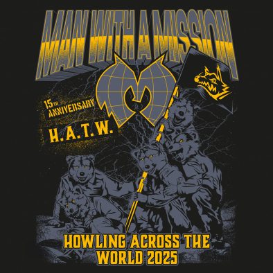 MAN WITH A MISSION、UK/EUツアー決定！英・ロンドンを皮切りに6ヵ国13ヵ所で開催