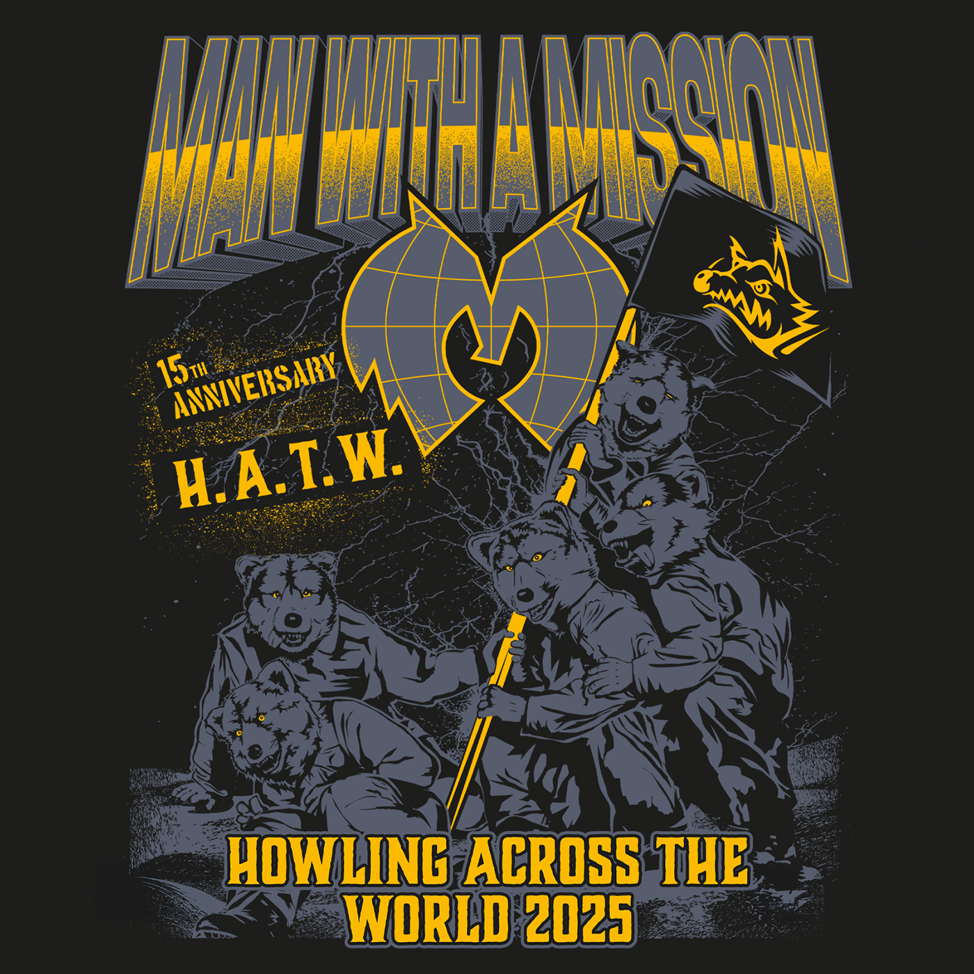 MAN WITH A MISSION、UK/EUツアー決定！英・ロンドンを皮切りに6ヵ国13ヵ所で開催