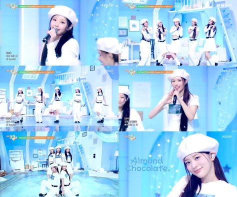 ILLIT、韓国の音楽番組で「Almond Chocolate（Korean Ver.）」のスペシャルステージを披露