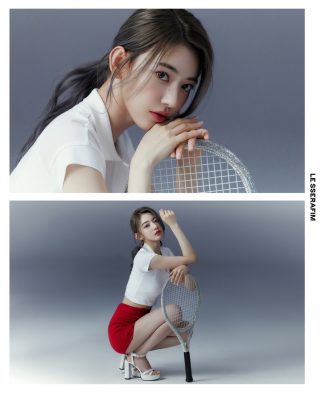 LE SSERAFIM、デビューカウントダウン開始！ 宮脇咲良の写真＆動画を公開