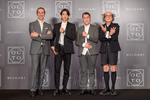山下智久、「腕時計は相棒」。ブルガリ「オクト」誕生10周年イベントに登壇