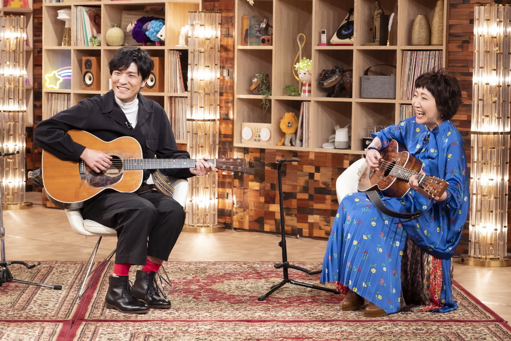森山直太朗、NHK『SONGS』で森山良子と共演！ 母に贈った楽曲「今」をふたりでテレビ初歌唱 - 画像一覧（5/7）