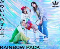 エビ中、“adidas Originals RAINBOW PACK”ビジュアルモデルに決定！「発売されたらすぐに買いに行きたい」