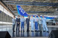 FANTASTICS、ANAとのコラボレーションを発表！ANAの制服を着用して新曲「PANORAMA JET」のパフォーマンスも披露 - 画像一覧（1/3）