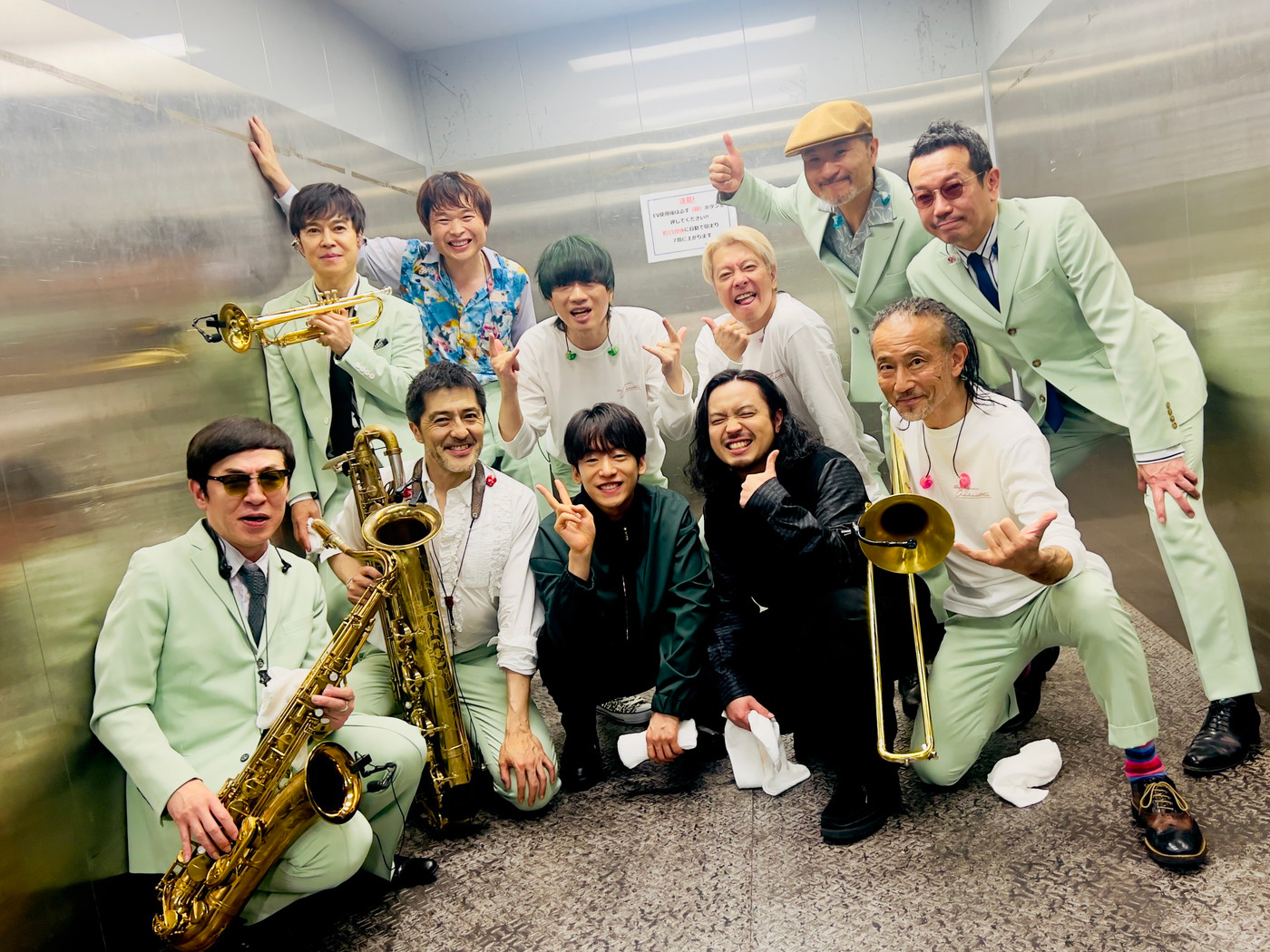 【レポート】スカパラ×Creepy Nuts、対バンライブでコラボが実現！「やばい、ホントに幸せだな！」（スカパラ・谷中敦）