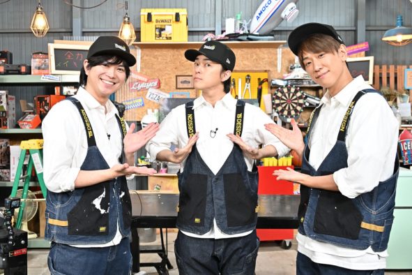 NEWS・小山慶一郎＆加藤シゲアキ、勝地涼とバルーンアートに挑戦！『NEWSの全力!!メイキング』にて