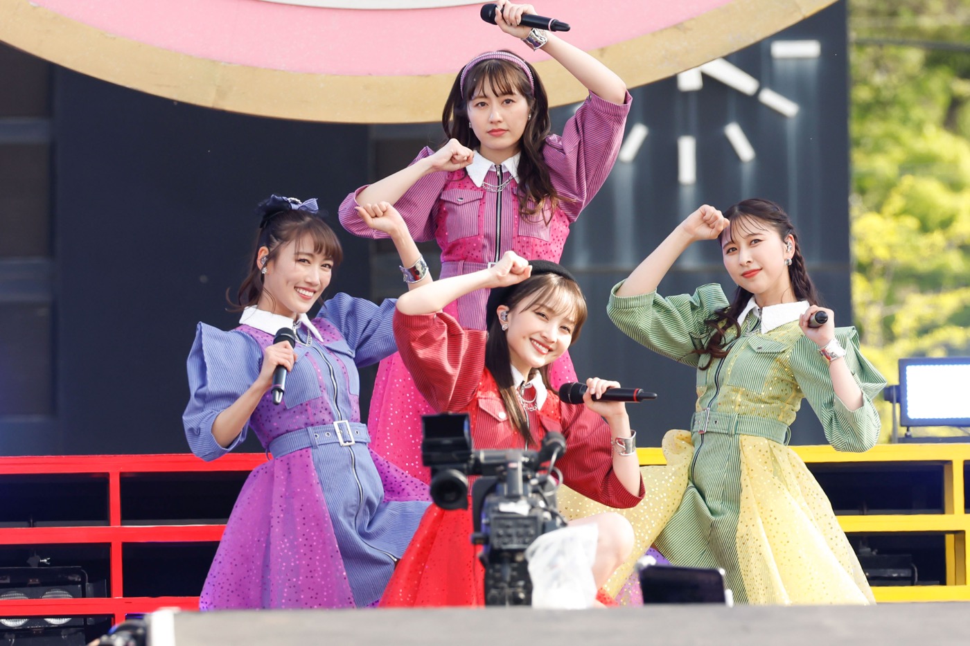 ももクロ、福山市での“一期一会”に感謝！『ももクロ春の一大事 2023 in 福山市 〜笑顔のチカラ つなげるオモイ〜』ライブレポート - 画像一覧（7/23）