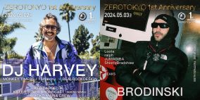 ZEROTOKYOの豪華周年イベントに、DJ HARVEY、Brodinskiが登場