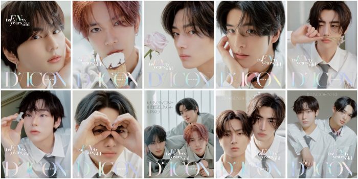 ENHYPENのDICON写真集『twENty years old』日本公式販売元より販売スタート