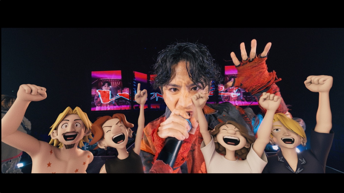 ONE OK ROCK、自身の3Dアニメキャラとコラボした圧巻のライブ映像公開 - 画像一覧（2/2）