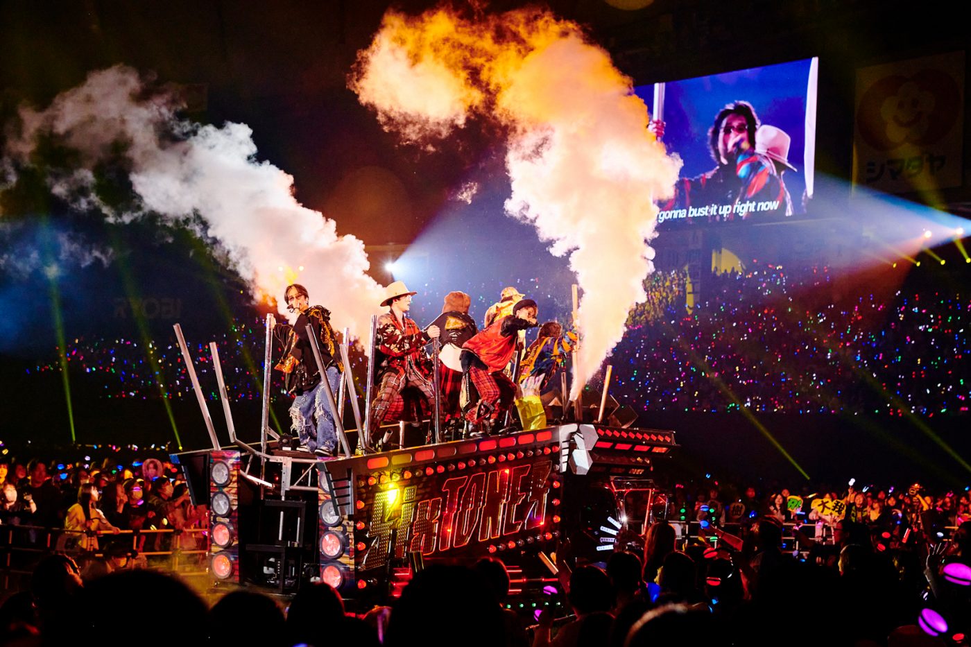 【ライブレポート】SixTONES、初ドームツアーファイナル。見応えある数々の演出を凌駕するメンバーの熱量と魂 - 画像一覧（3/4）