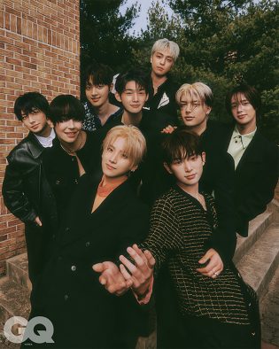 &TEAM『GQ KOREA』のグラビアに初登場！「ファンの皆さんのおかげで もっと輝いて特別な存在のように感じられる」（EJ）