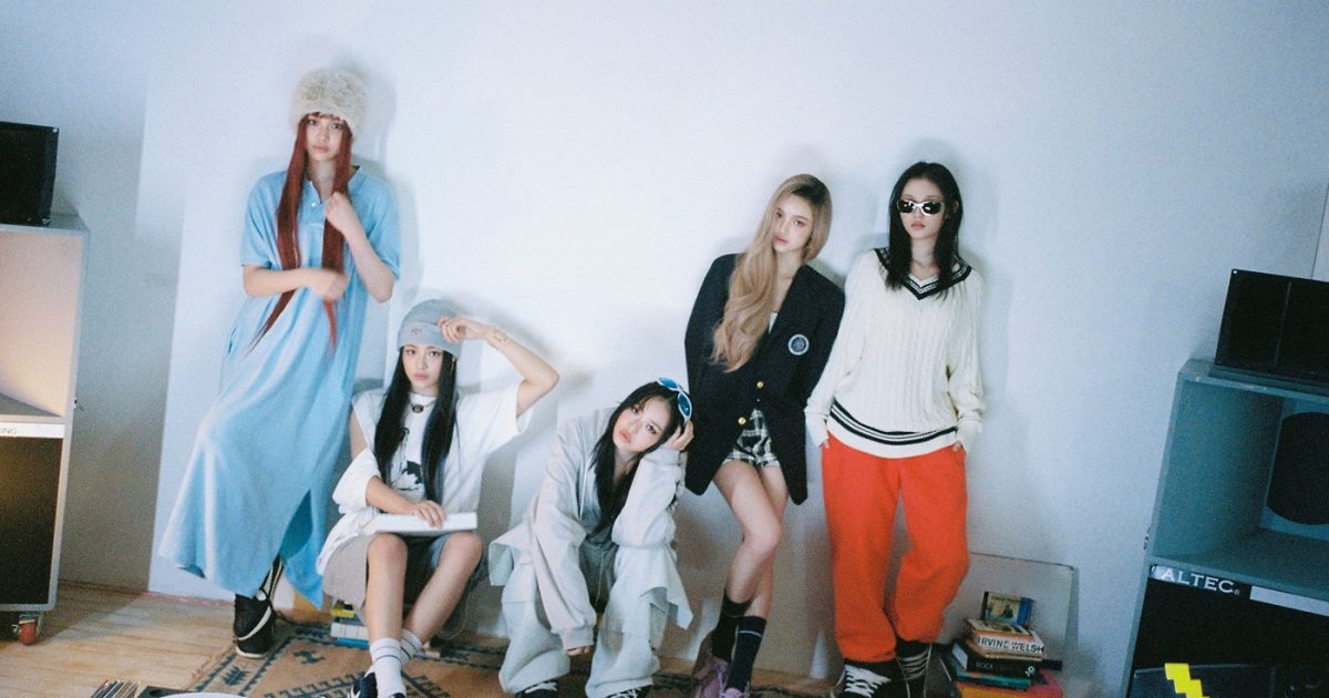 NewJeans、新作「How Sweet」のジャケット写真公開！収録曲「Bubble